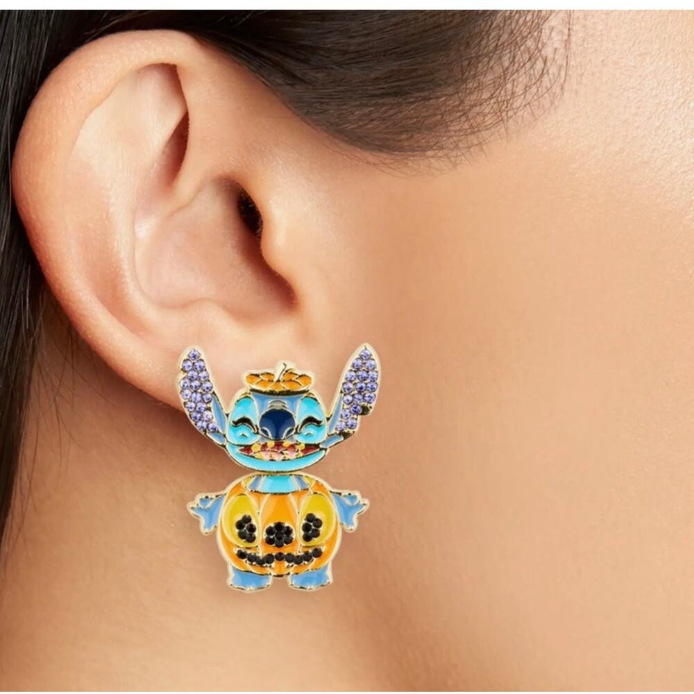 Disney X BaubleBar Lilo & Stitch Dangle Earrings - Picture 2 of 4